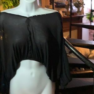 Free People crop blouse